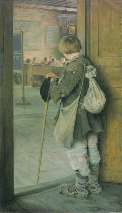 On the School Threshold by Nikolai Petrovich Bogdanov Belsky